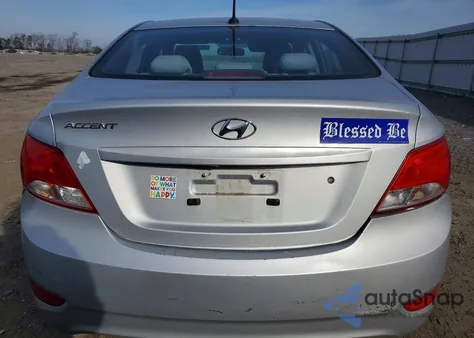 2016 Hyundai Accent Se z USA, uszkodzony, nr VIN KMHCT4AE9GU068754
